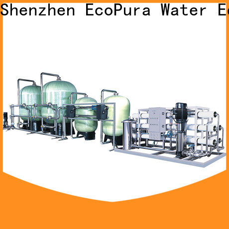 EcoPura strict inspection water treatment equipment exporter for water purification