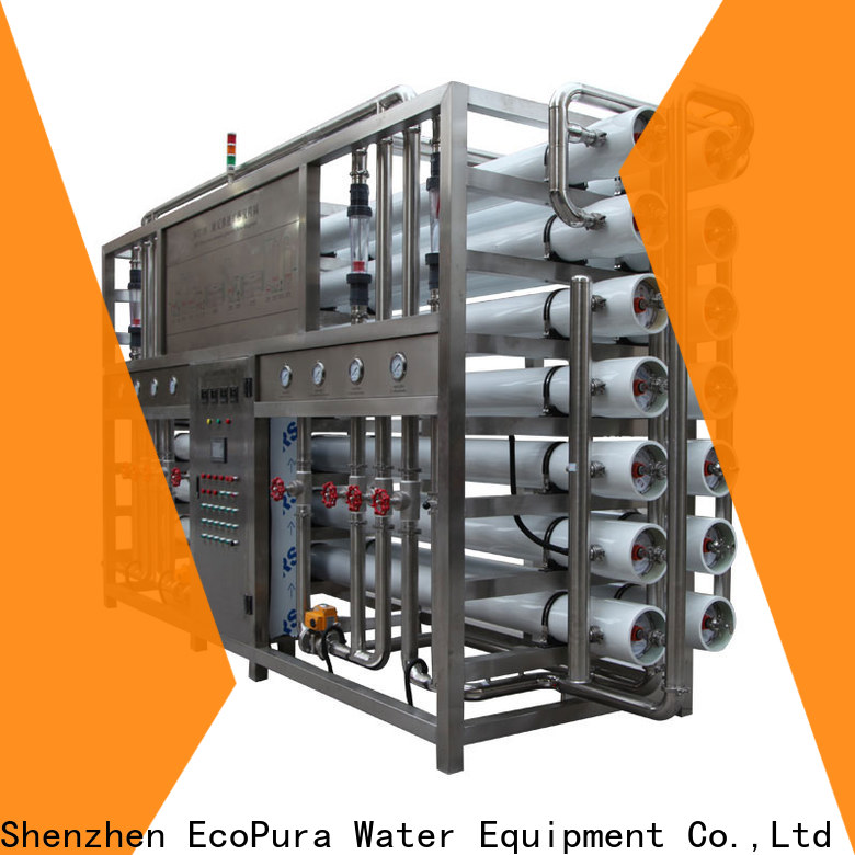 EcoPura standard best water treatment solution expert for water purification