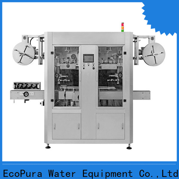 EcoPura labeller bottle labeler machine international market for commerce