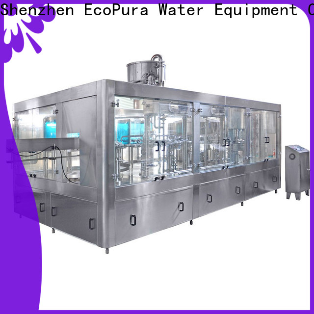 EcoPura automatic csd filling machine factory for upgrade industries