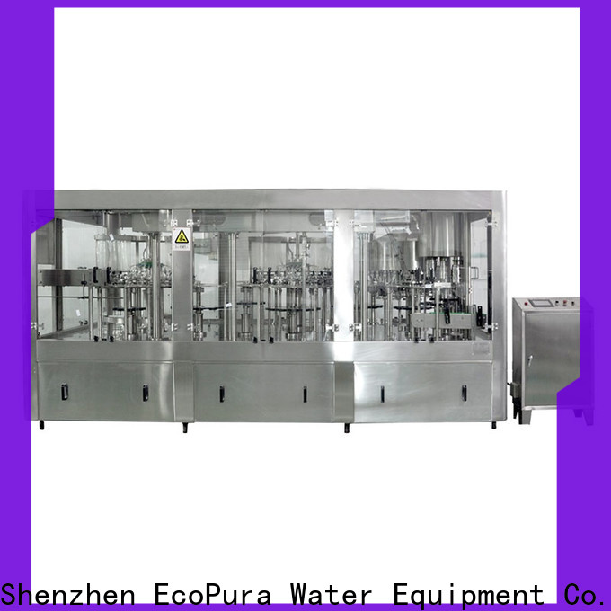EcoPura machine juice bottling machine looking for buyer for distribution