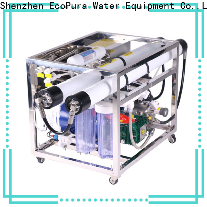 EcoPura plant water treatment equipment for sale exporter for the global market