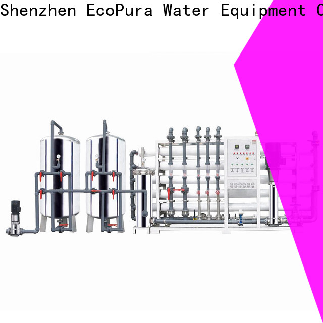 standard water treatment process 8m3h exporter for water purification