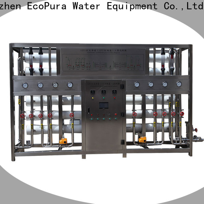 EcoPura 40m3h water treatment process wholesaler trader for water treatment