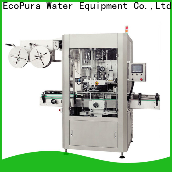 EcoPura ISO9001 certified Bottle Labeling Machine overseas market for commerce