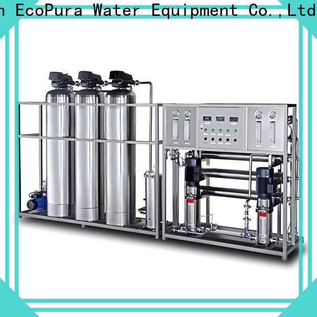 EcoPura pretreatment water treatment machine price solution expert for water treatment