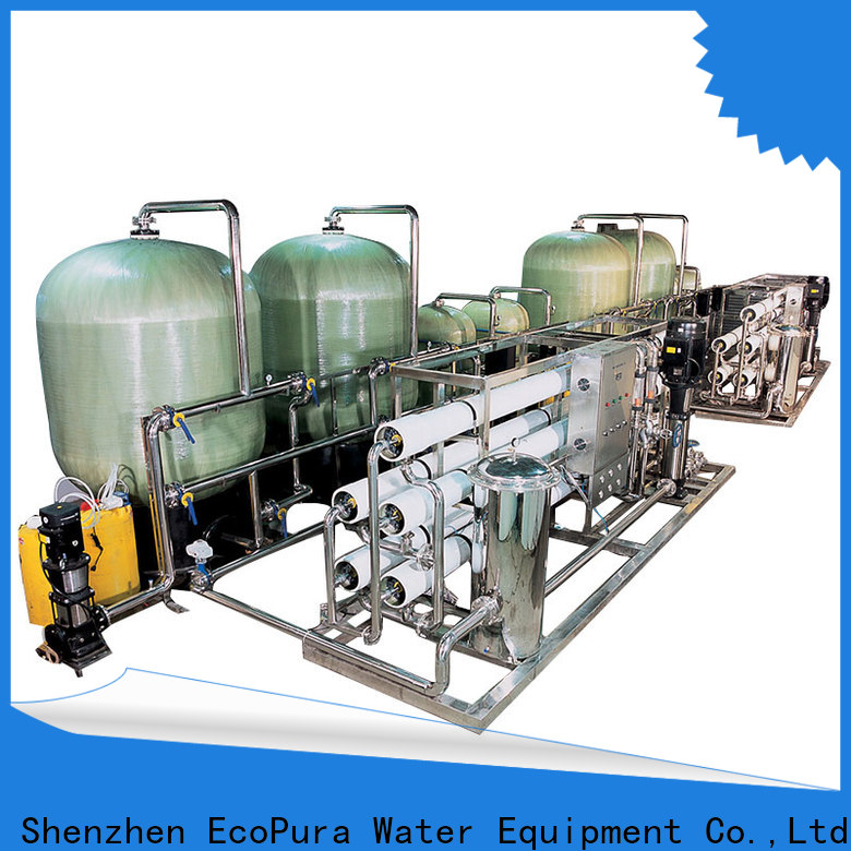 EcoPura standard water processing machine exporter for water treatment