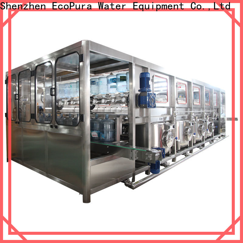 EcoPura bottling water bottle filler manufacturer for commercial production