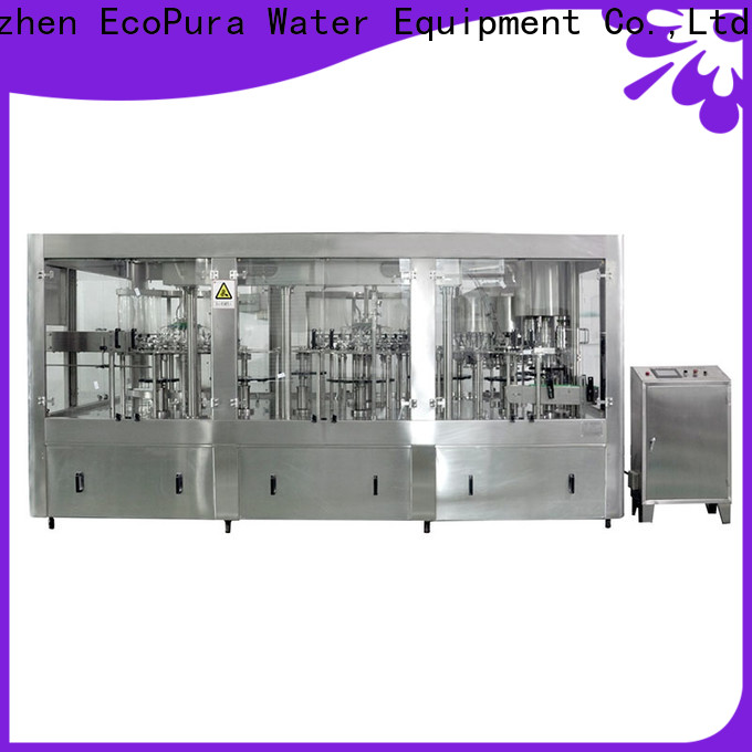 EcoPura unreserved service oil bottling machine international trader for importer