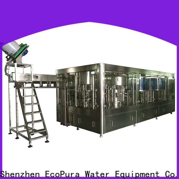 EcoPura 3in1 automatic liquid filling machine manufacturer for liquids