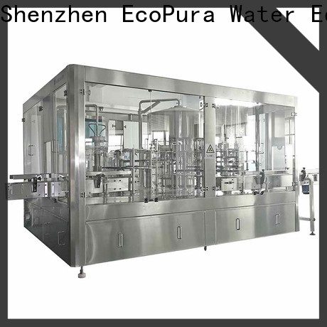 EcoPura hot sale mineral water filling machine producer for distribution