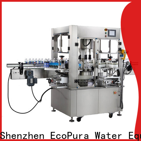 EcoPura factory directly supply bottle labeler equipment overseas market for sale