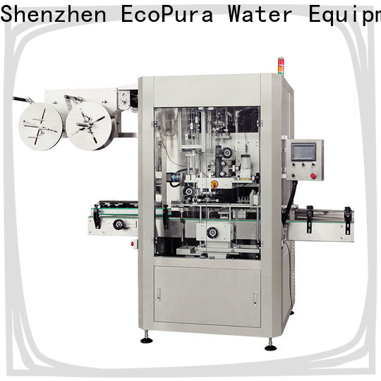 EcoPura selfadhesive bottle labeler machine international market for commerce