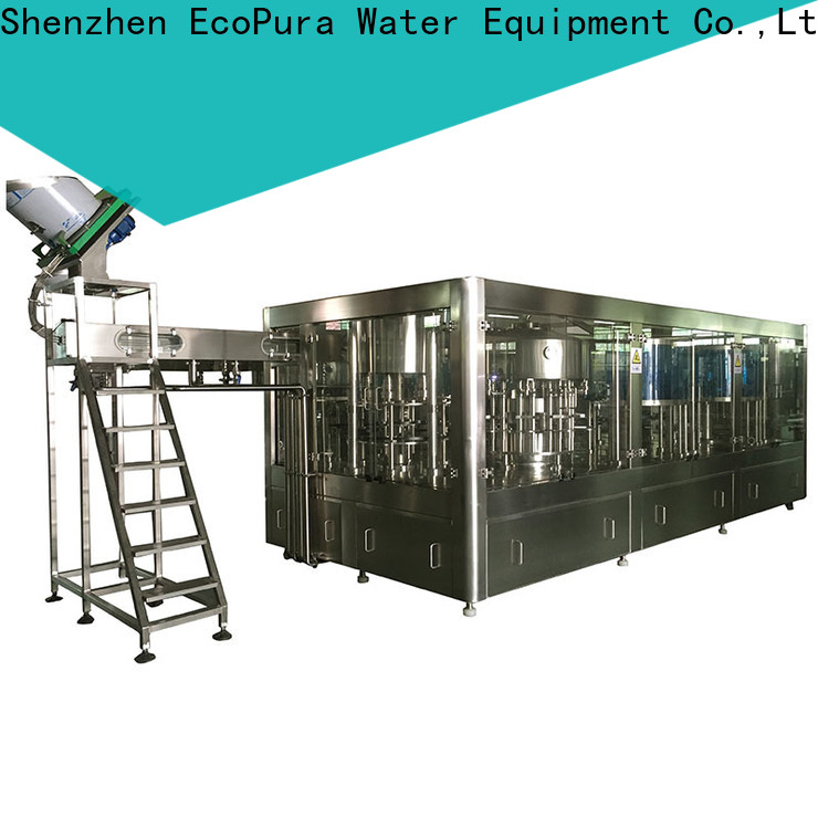EcoPura 3in1 beer bottle filling machine purchase online for distribution