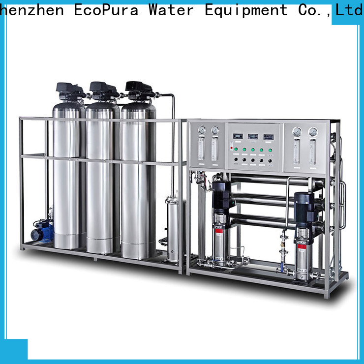 EcoPura strict inspection water treatment equipment exporter for the global market
