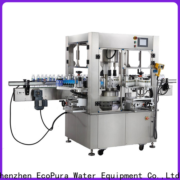 EcoPura factory directly supply bottle labeler machine international market for commerce