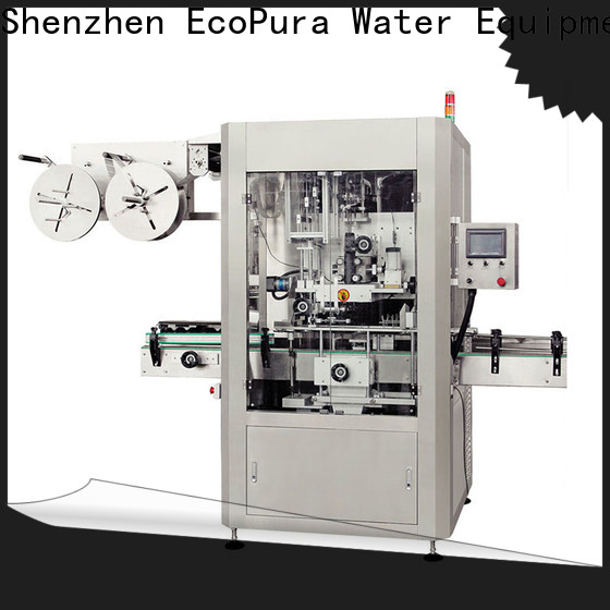 EcoPura double bottle labeling equipment trade partner for sale