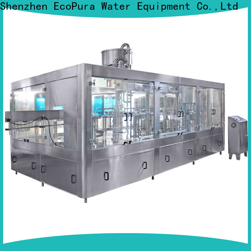 EcoPura latest soft drink filling machine wholesale for upgrade industries