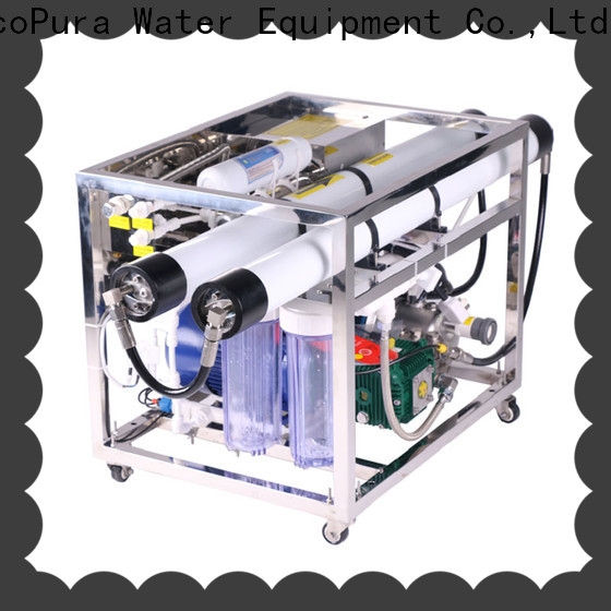 EcoPura strict inspection water treatment methods exporter for water purification