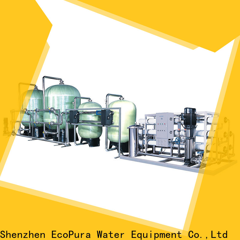EcoPura 15m3h best water treatment exporter for the global market
