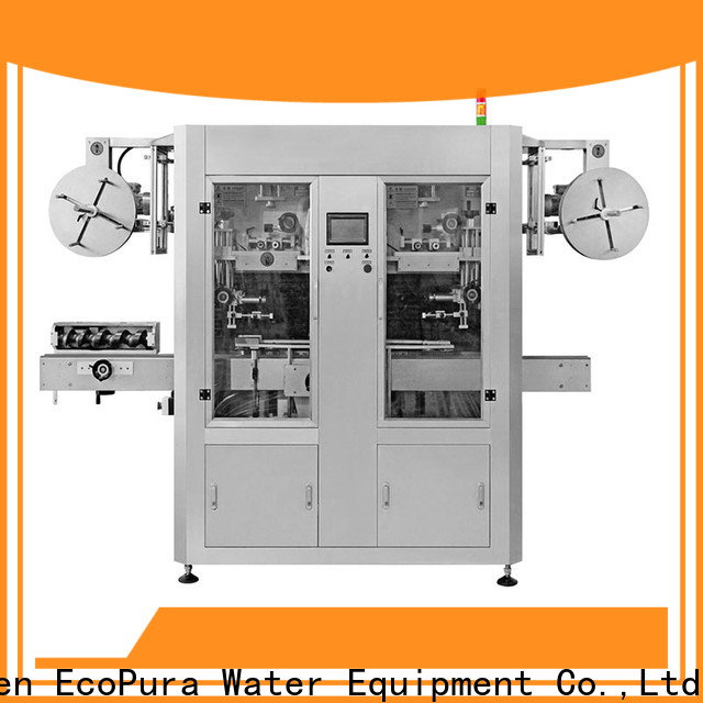 EcoPura ISO9001 certified Bottle Labeling Machine international market for sale