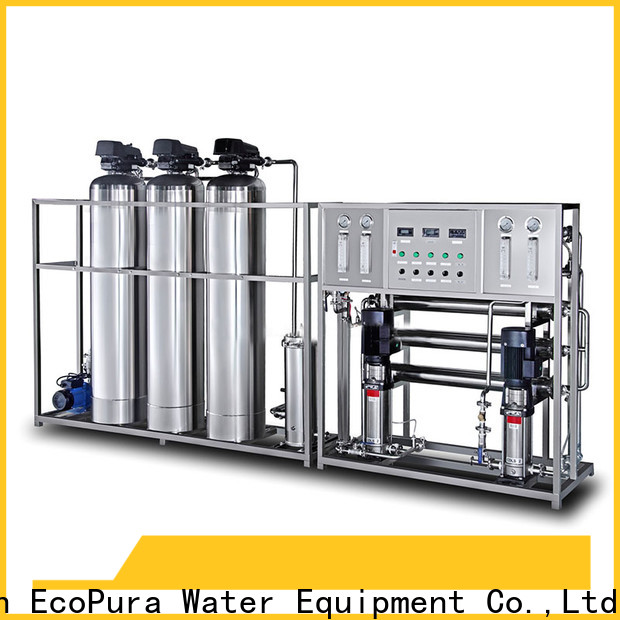EcoPura strict inspection water treatment machine solution expert for the global market