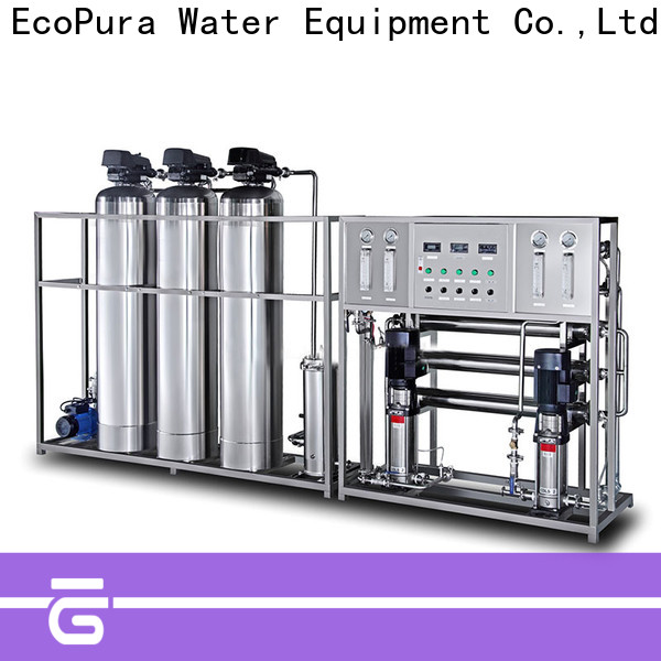 EcoPura standard water treatment machine price exporter for water treatment