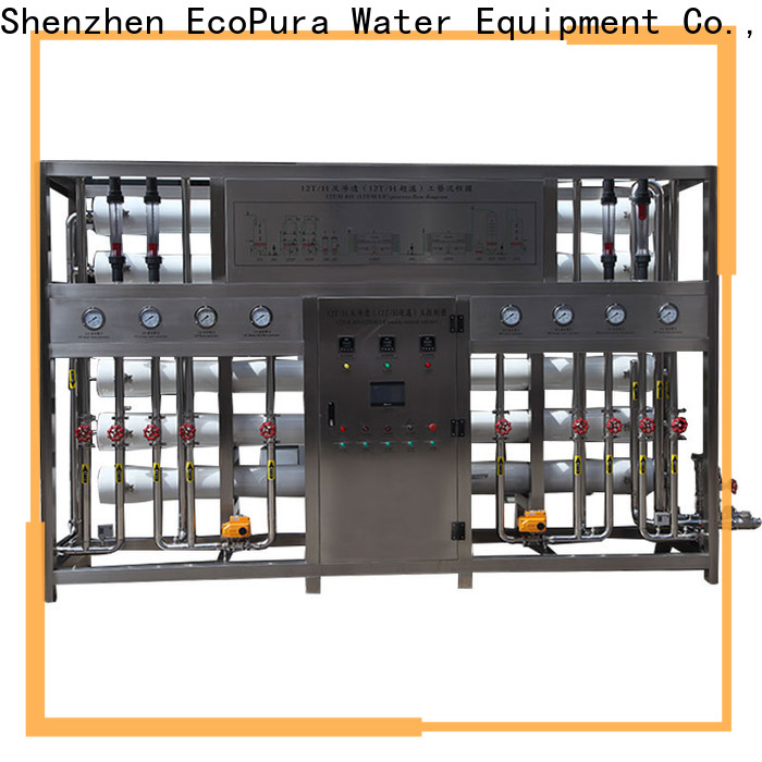 EcoPura strict inspection water process equipment exporter for the global market