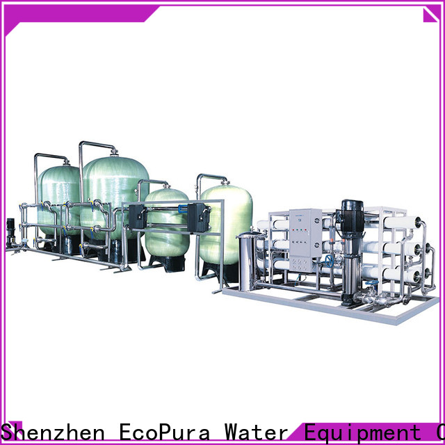 EcoPura 3m3h water treatment plant manufacturers wholesaler trader for water purification