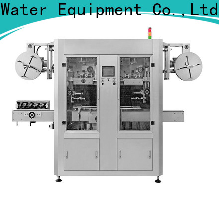 EcoPura double bottle labeling equipment international market for wholesale