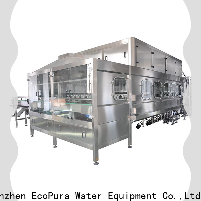 hot recommended water bottling equipment 1200bph factory for industrial production