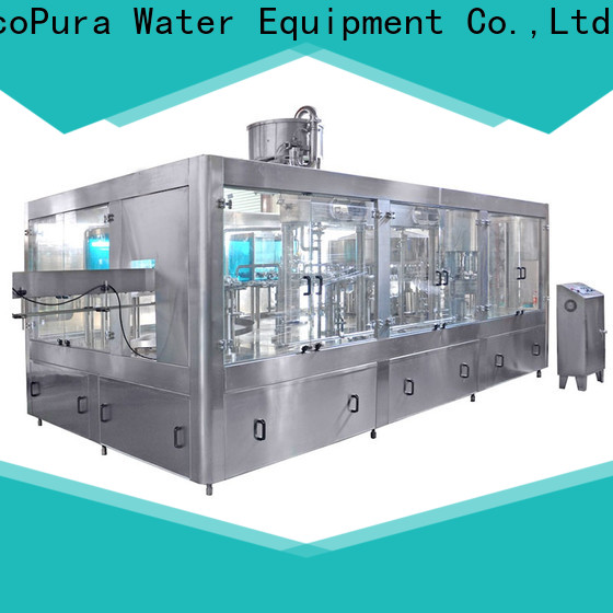 EcoPura 3in1 carbonated soft drinks filling machine factory for upgrade industries