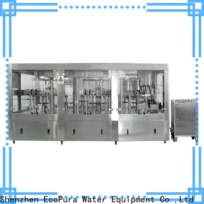 EcoPura volumetric oil bottling machine international trader for sale