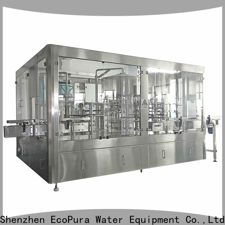 EcoPura new water bottle filling machine overseas trader for distribution