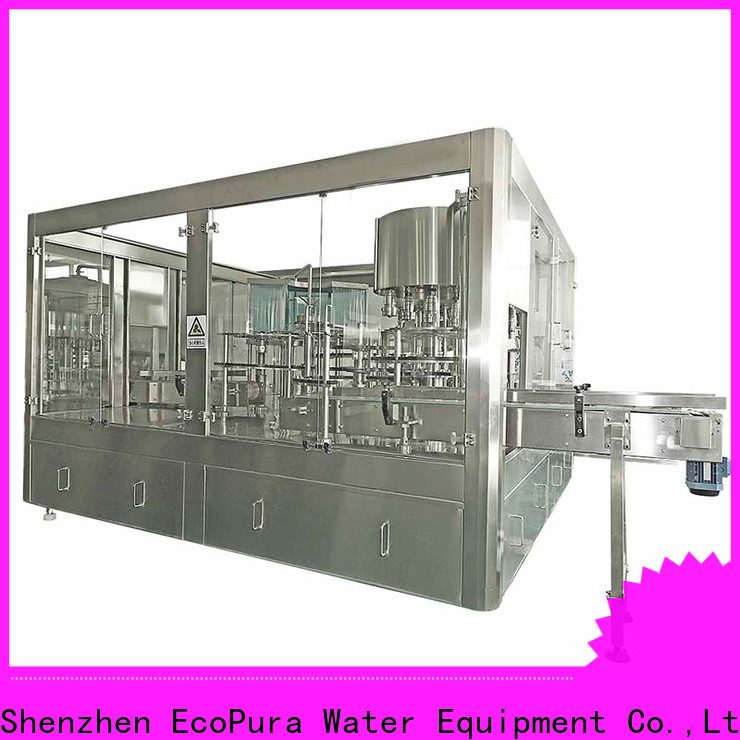 EcoPura hot sale water bottle filling machine producer for factory