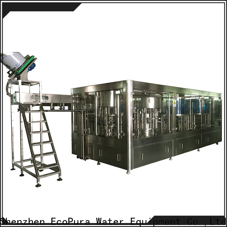 EcoPura ISO9001 certified wine bottling equipment factory for industrial production