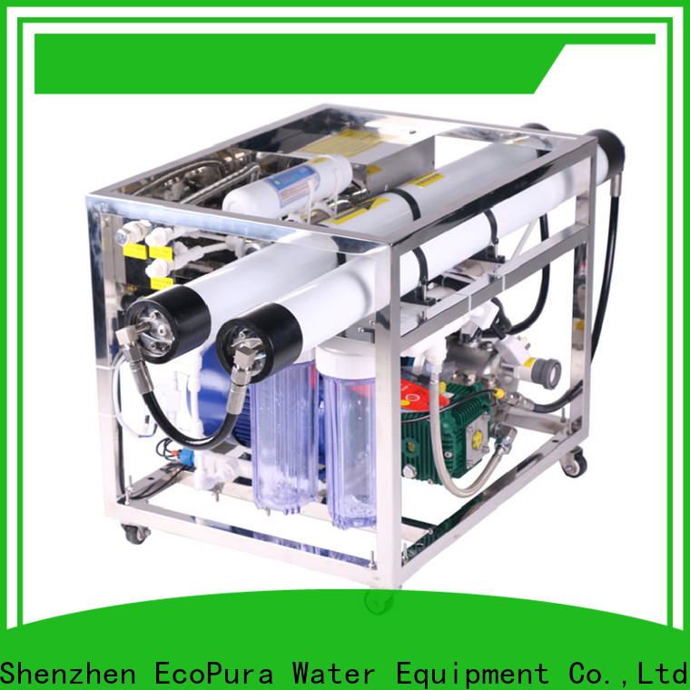 EcoPura 3m3h water treatment machine price exporter for water treatment