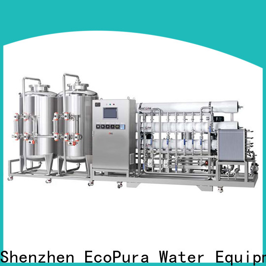 EcoPura 2m3h water process equipment exporter for water purification