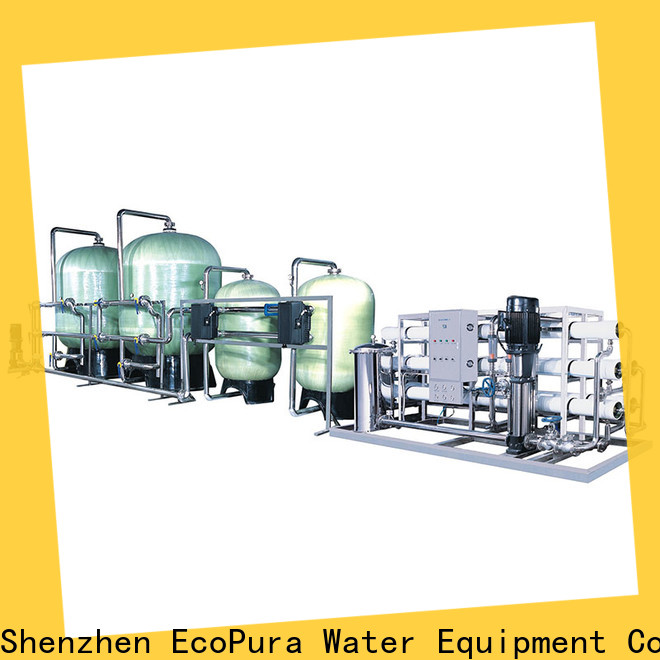 EcoPura 100% quality water system equipments solution expert for water purification