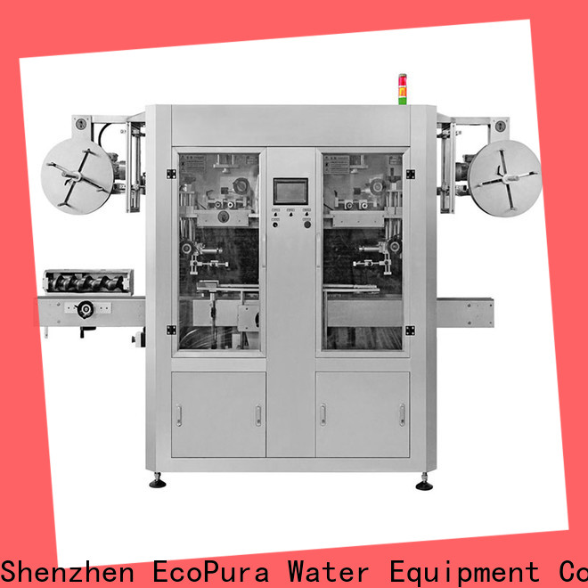 EcoPura low moq bottle labeling equipment international market for commerce