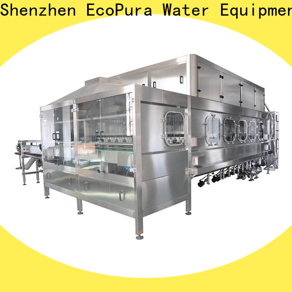 EcoPura 600bph water filling equipment factory for distribution