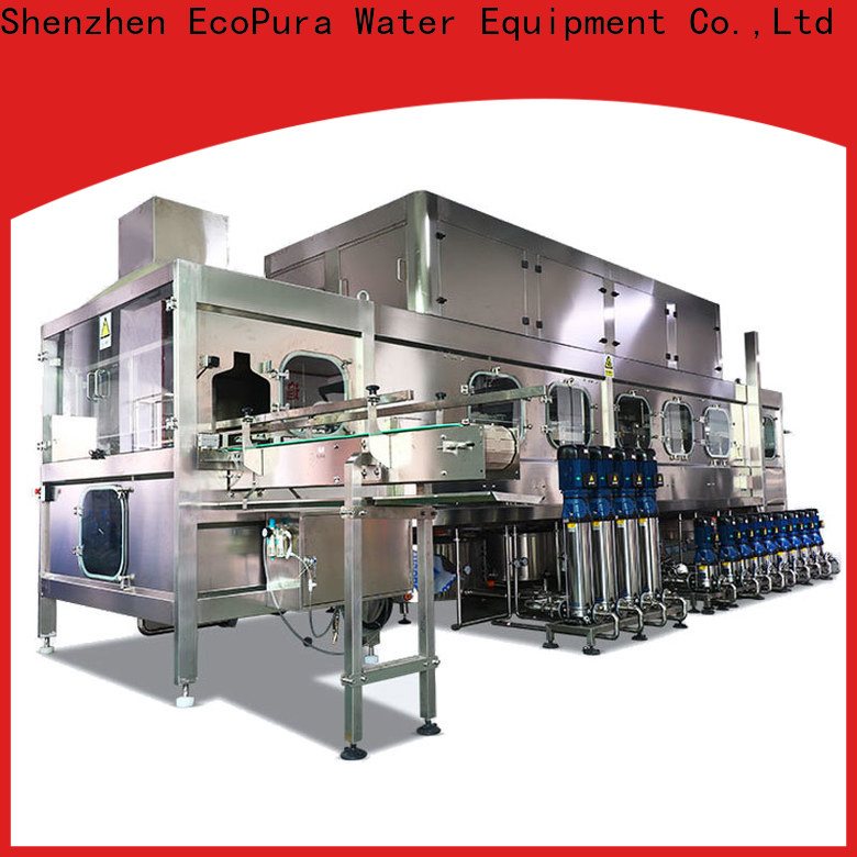EcoPura 100450bph water bottling equipment manufacturer for distribution