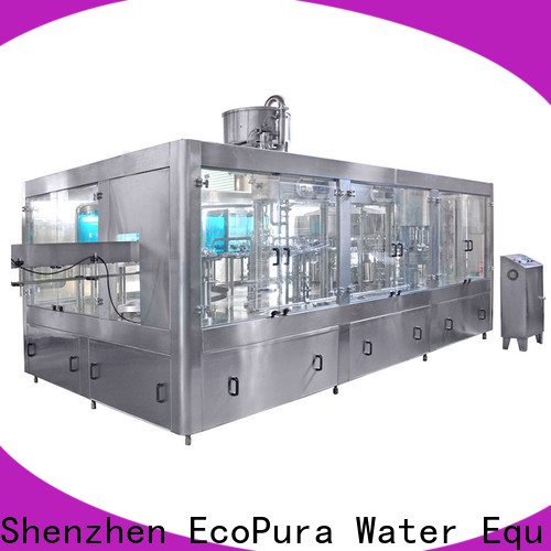 EcoPura 4in1 carbonated soft drinks filling machine factory for upgrade industries