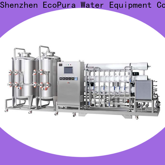 strict inspection water treatment equipment 10m3h solution expert for the global market