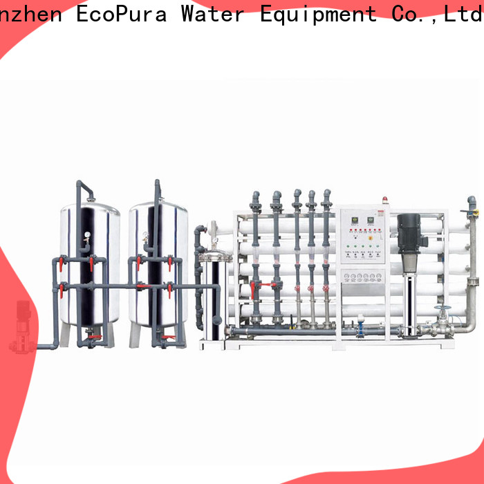 EcoPura 30m3h water treatment equipment manufacturers solution expert for the global market