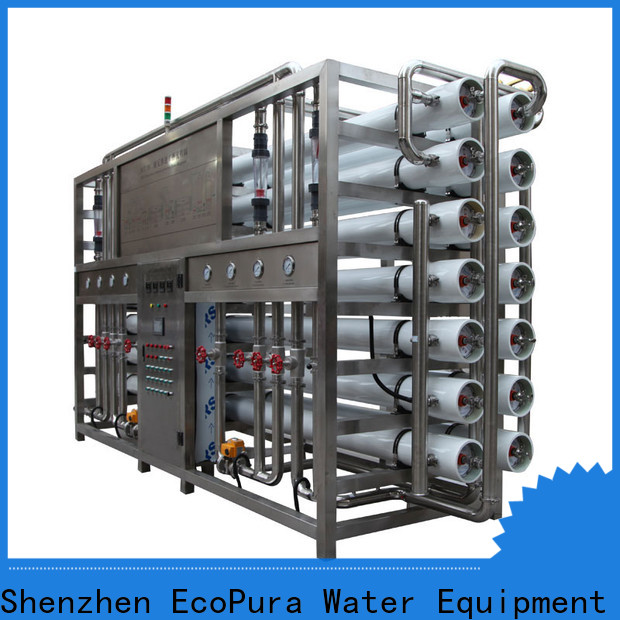 EcoPura 100% quality water treatment equipment supplier solution expert for water purification
