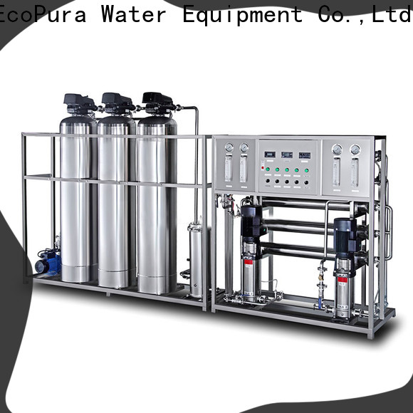 strict inspection water treatment equipment supplier 2m3h exporter for water purification