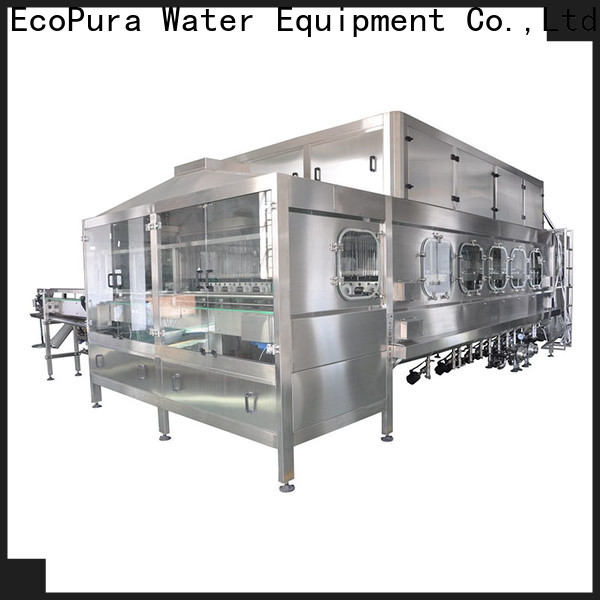 EcoPura most popular bottled water machine manufacturer for distribution