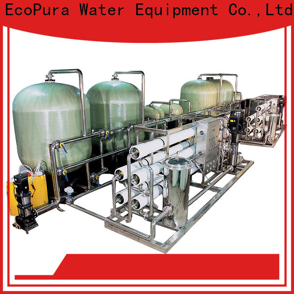 EcoPura 25m3h water treatment equipment manufacturers exporter for the global market