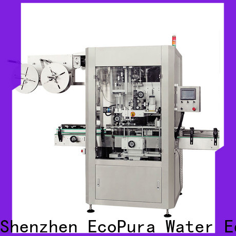 EcoPura factory directly supply bottle labeling equipment trade partner for commerce
